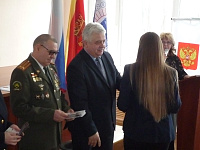 Торжественная церемония вручения паспортов юным  гражданам  Российской Федерации 