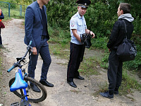 Рейд в целях профилактики и предупреждения детского травматизма при нахождении близ железнодорожного транспорта 