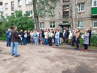 Собрание жителей дома № 6 корпус 4 на улице Мусоргского для участия в ППМИ- 2026 году