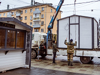 В Твери началась подготовка к проведению Рождественской ярмарки 