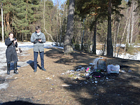 В тверских рощах проходят рейды по борьбе с навалами мусора