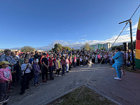 Открытие сквера на Молодежном бульваре