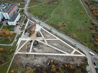 В Твери завершаются работы в сквере на улице Можайского 