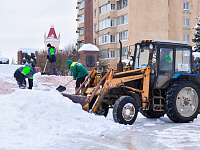 Дорожные службы Твери готовятся к сильному снегопаду,  по прогнозам синоптиков 19 февраля может выпасть месячная норма осадков