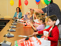 В администрации Центрального района в городе Твери состоялась культурно-развлекательная программа с юными жителями района