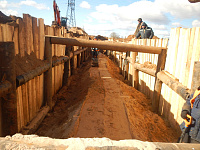 В Твери продолжается прокладка новой нитки водовода 