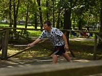 В парке Победы в День физкультурника прошёл спортивный праздник