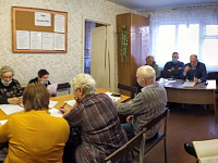 Рабочие встречи в администрации Московского района