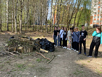 Волонтёры ФКГС провели акцию «Всероссийский субботник