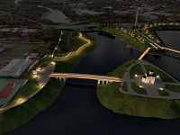 В Твери началась подготовка к строительству пешеходного моста через Тьмаку