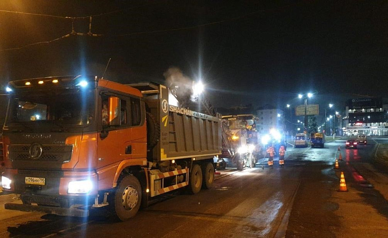 В Твери ведутся работы по ремонту Волоколамского путепровода