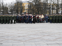 В Твери проходят торжественные мероприятиях в честь Дня защитника Отечества.