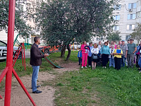 Собрание жителей дома № 23 на улице Зинаиды Коноплянниковой для участия в ППМИ- 2026 году