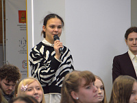 Тверские школьники приняли участие в проекте  «100 вопросов учителю»