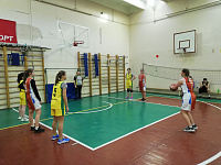 Награждение по итогам соревнований в рамках Чемпионата Школьной баскетбольной лиги «КЭС-БАСКЕТ» девушки