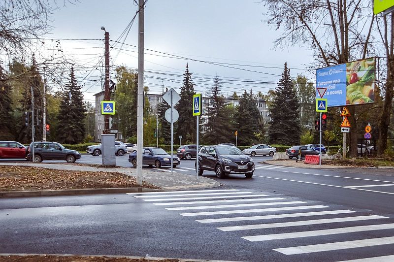 В Твери после ремонта изменилась схема организации дорожного движения  на Октябрьском проспекте 