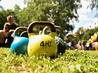 В парке Победы в День физкультурника прошёл спортивный праздник