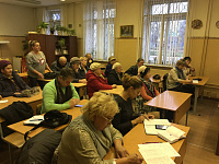 Встреча прокурора Московского района в городе Твери Ю.В. Орлова со старшими по домам, председателями уличных комитетов