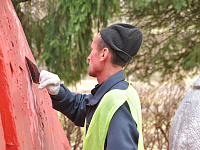 В Твери благоустраивают воинские захоронения и мемориалы