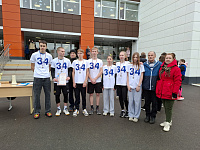 XXXVIII легкоатлетическая эстафета, посвященная памяти героя Советского Союза П. А. Кайкова,  среди сборных команд школ Заволжского района