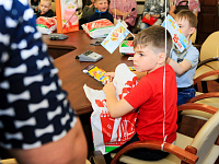 В администрации Центрального района в городе Твери состоялась культурно-развлекательная программа с юными жителями района