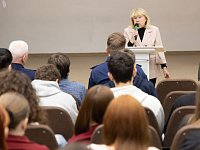 27 февраля 2026 года в Тверском промышленно-экономическом состоялось мероприятие "Урок мужества. Встреча с ветеранами СВО. Встреча с ветеранами труда". 