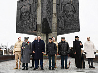 В Твери проходят торжественные мероприятиях в честь Дня защитника Отечества.