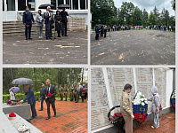 22 июня 2025 года в Заволжском районе в городе Твери прошли мероприятия ко Дню памяти и скорби