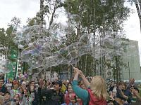 В Заволжском районе Твери состоялся детский праздник