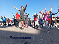 Команда  администрации Заволжского района в городе Твери нормы ГТО сдала!