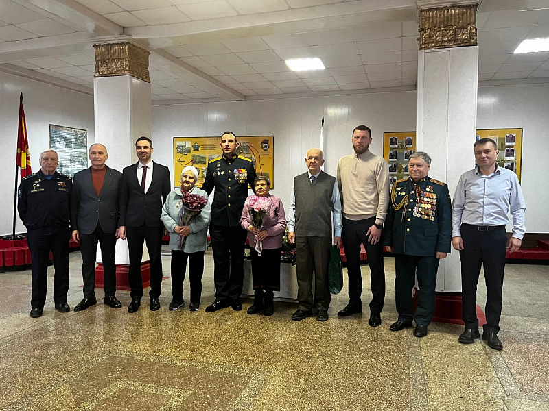 В преддверии празднования 80-й годовщины Победы, на базе 29 военного городка состоялась встреча с ветеранами Великой Отечественной войны