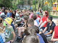 В загородных лагерях Твери проходят патриотические мероприятия