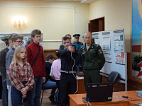 В академии ВКО прошел «День будущего офицера»