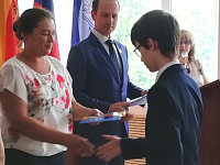 Торжественная церемония вручения паспортов