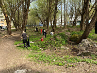 Волонтёры ФКГС провели акцию «Всероссийский субботник