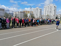 В заволжском районе проведена традиционная легкоатлетическая эстафета памяти Героя Советского Союза Павла Кайкова