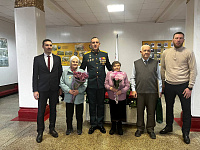 В преддверии празднования 80-й годовщины Победы, на базе 29 военного городка состоялась встреча с ветеранами Великой Отечественной войны