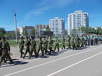 В Заволжском районе состоялся районный этап военно-спортивной игры «Орленок»