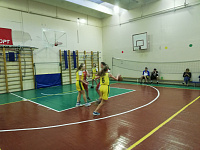 Награждение по итогам соревнований в рамках Чемпионата Школьной баскетбольной лиги «КЭС-БАСКЕТ» девушки