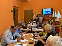 Информация  о рабочей встрече общественности поселка Элеватор  и жителей улицы Большие Перемерки  с прокурором Московского района города Твери