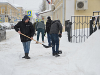 В Твери в усиленном режиме ведется расчистка улиц