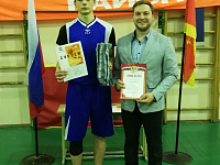 Награждение по итогам соревнований среди учащихся общеобразовательных учреждений Центрального района  в рамках Чемпионата Школьной баскетбольной лиги «КЭС-БАСКЕТ» юноши