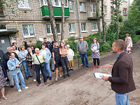 Собрание жителей дома № 6 корпус 4 на улице Мусоргского для участия в ППМИ- 2026 году