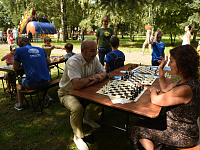 В парке Победы в День физкультурника прошёл спортивный праздник