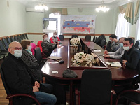 Совещание с руководителями инициативных групп, планирующих участвовать в Программе поддержки местных инициатив  в 2022 году