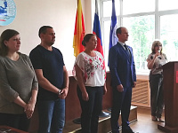 Торжественная церемония вручения паспортов