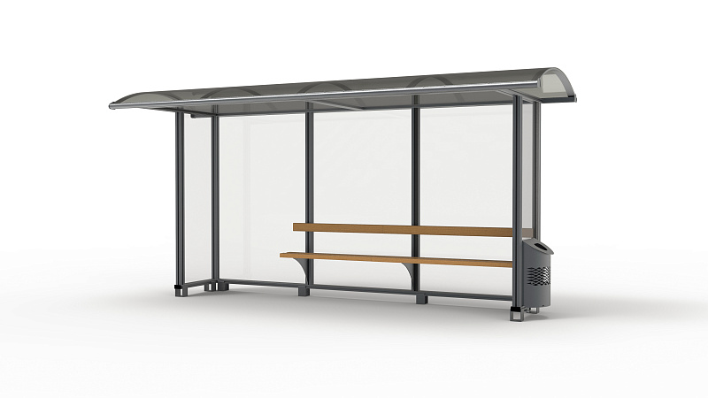 В Твери заключены контракты на поставку новых остановочных павильонов