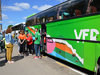 Тверские школьники отправились в загородные лагеря