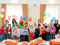 В администрации Центрального района в городе Твери состоялась культурно-развлекательная программа с юными жителями района