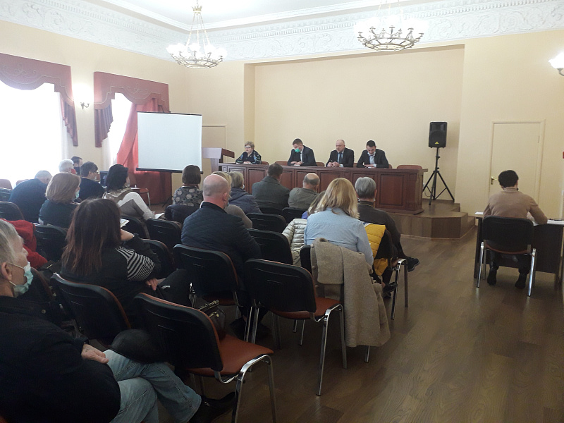 Рабочие встречи в администрации Московского района